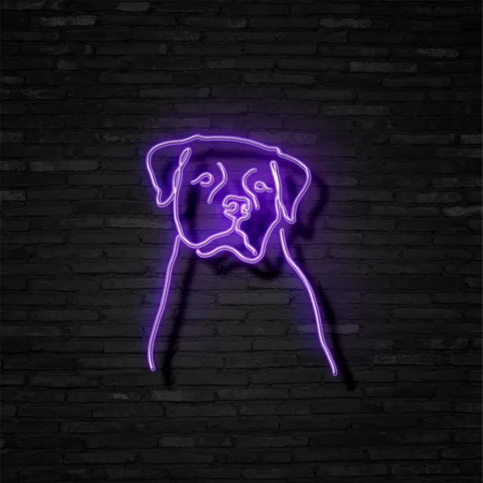 Rottweiler   Neon Sign