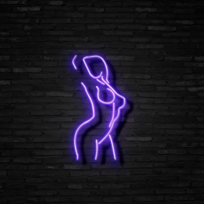 Female   Neon Sign