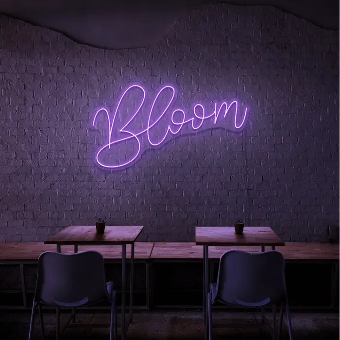 Bloom   Neon Sign