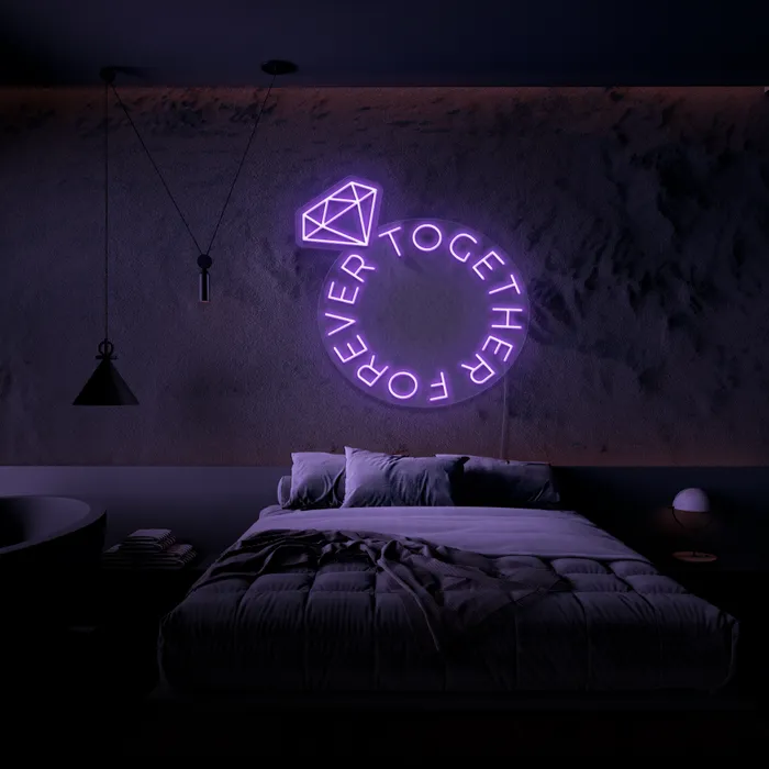 Forever Together   Neon Sign