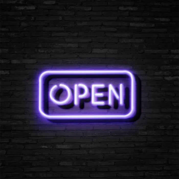 OPEN   Neon Sign