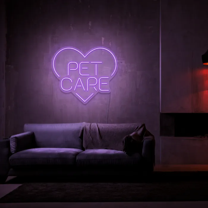 Pet Care   Neon Sign