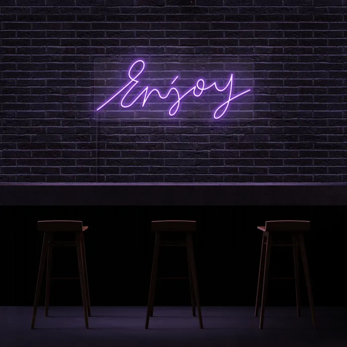 Enjoy   Neon Sign