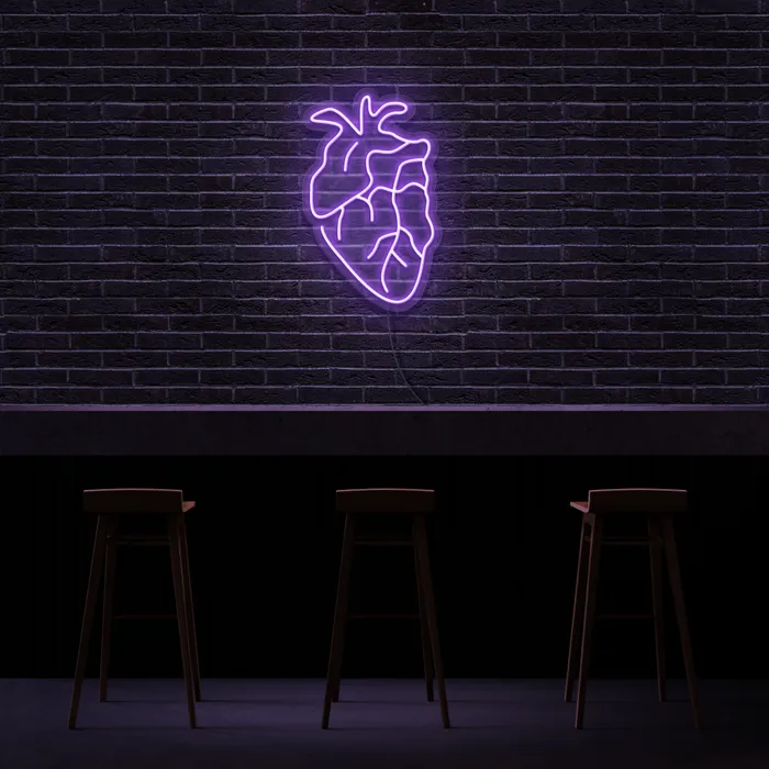 Human Heart   Neon Sign