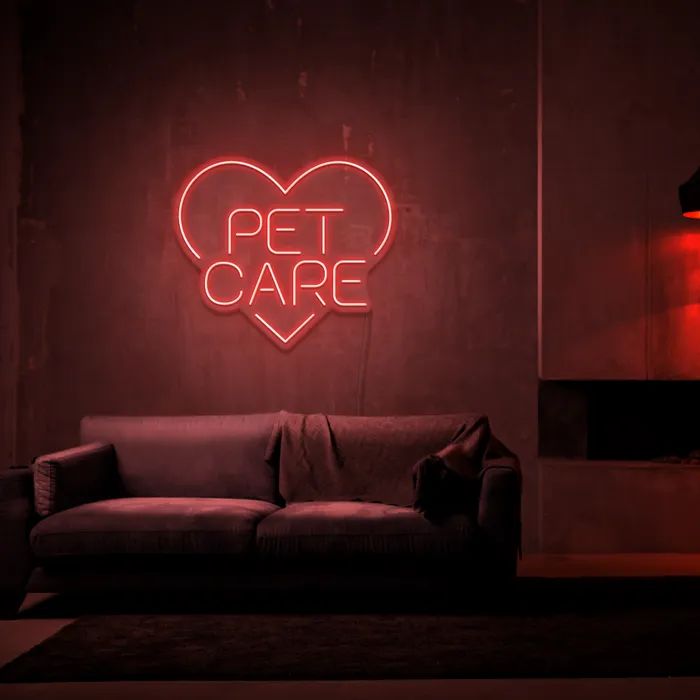 Pet Care   Neon Sign