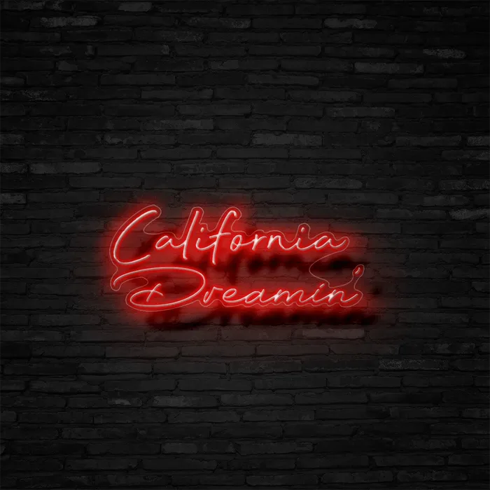 California Dreamin   Neon Sign