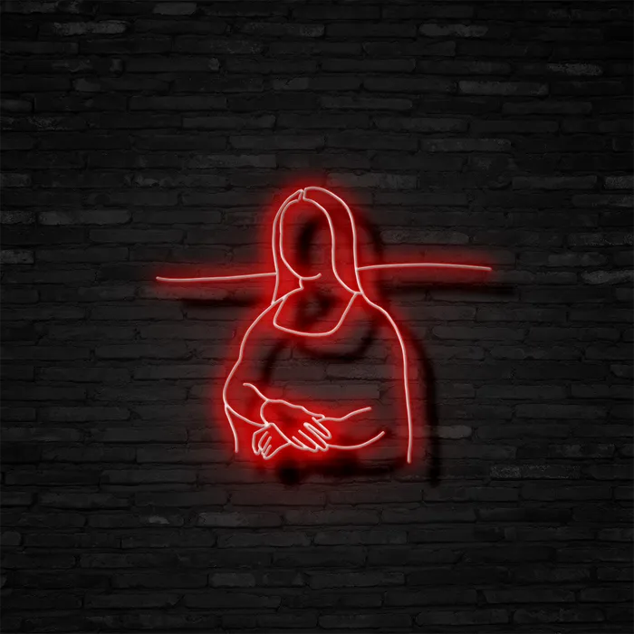 Neon Lisa   Neon Sign