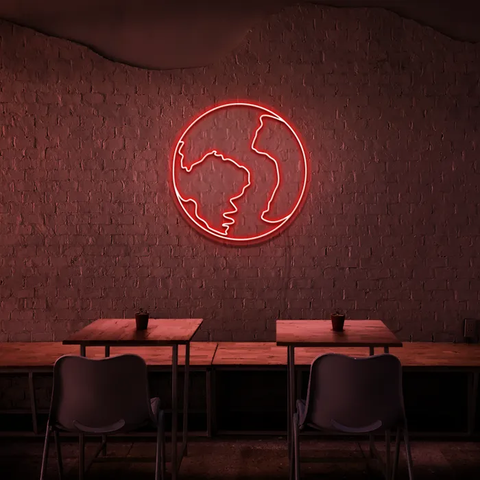 Earth   Neon Sign