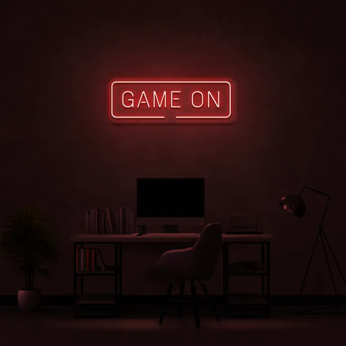 Game On   Neon Sign