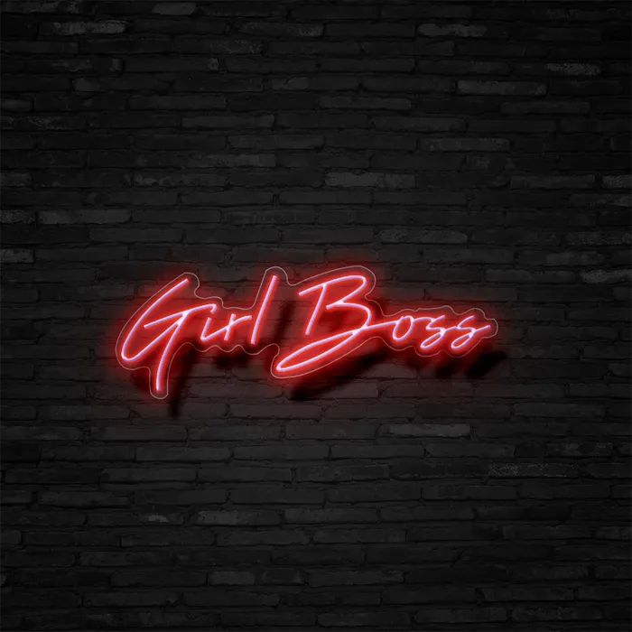 Girl Boss   Neon Sign