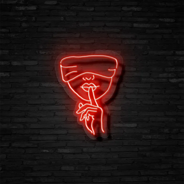 Shh   Neon Sign