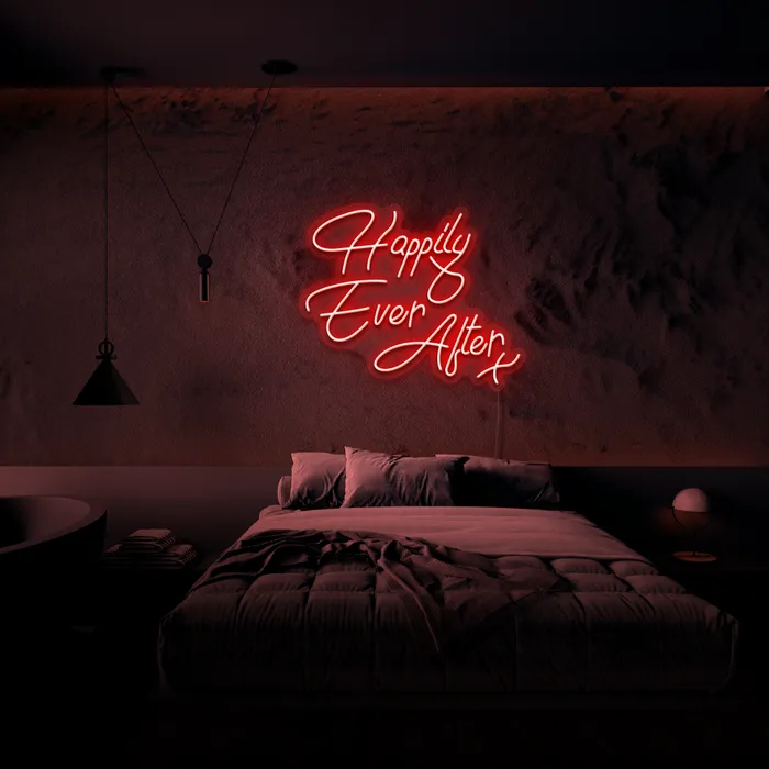 Happily Ever After   Neon Sign