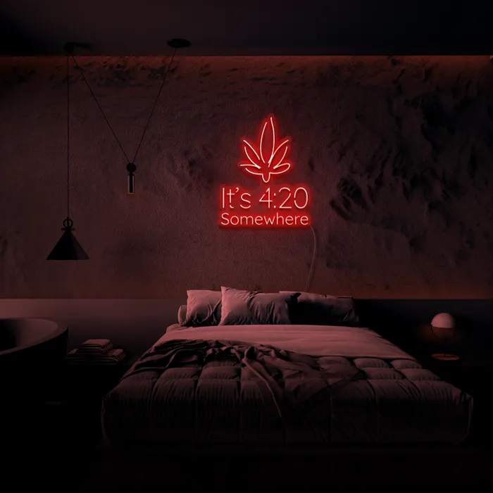 It’s 420 Somewhere   Neon Sign