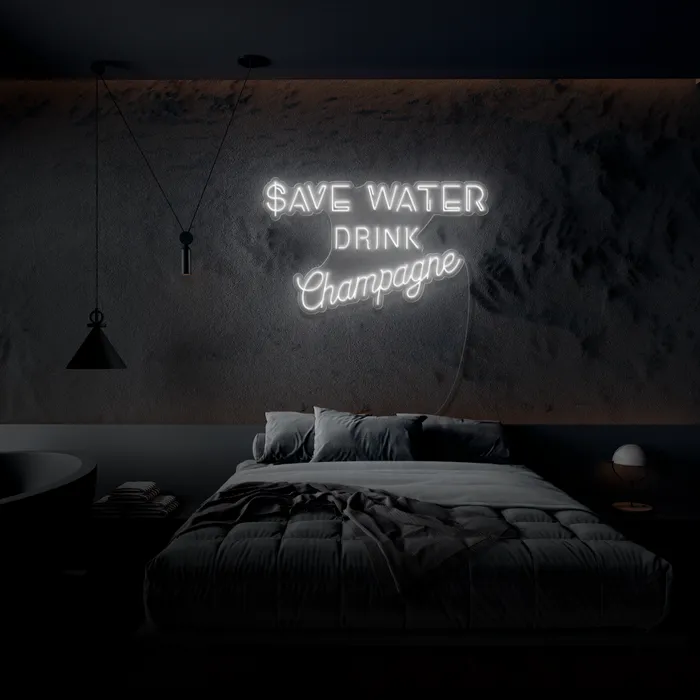 Save Water   Neon Sign