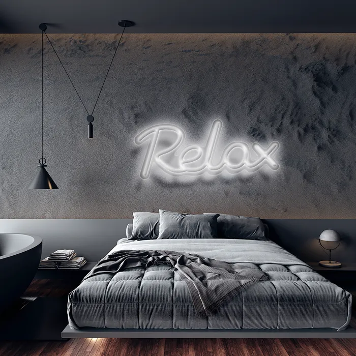 Relax   Neon Sign