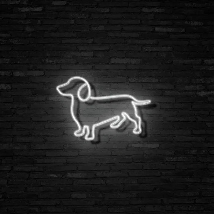 Dachshund    Neon Sign