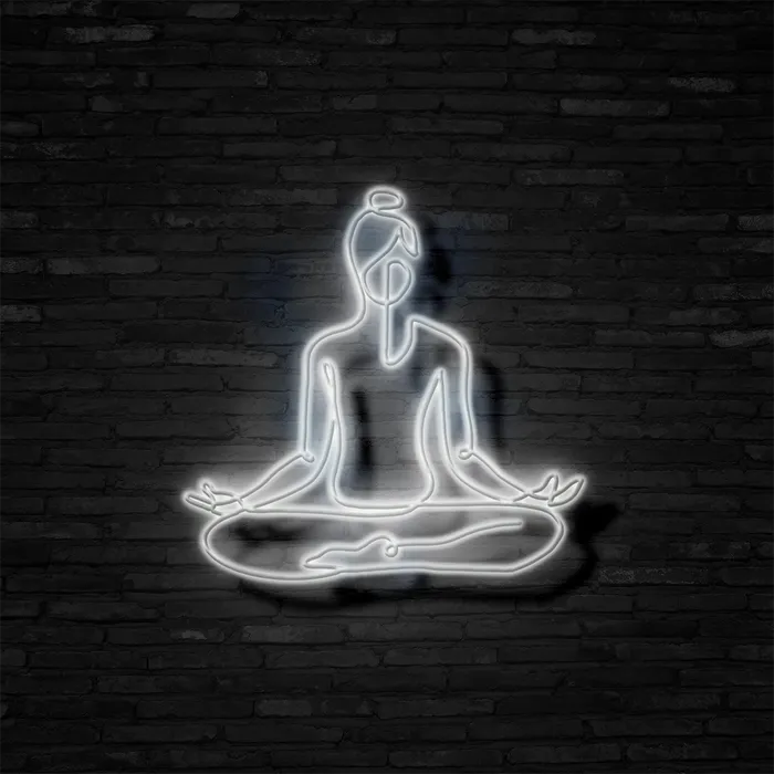 Meditation   Neon Sign