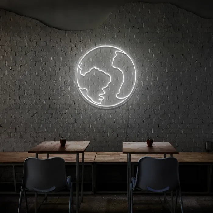 Earth   Neon Sign