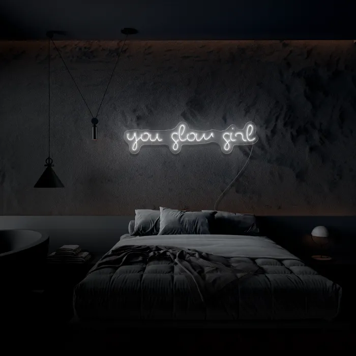 You Glow Girl   Neon Sign