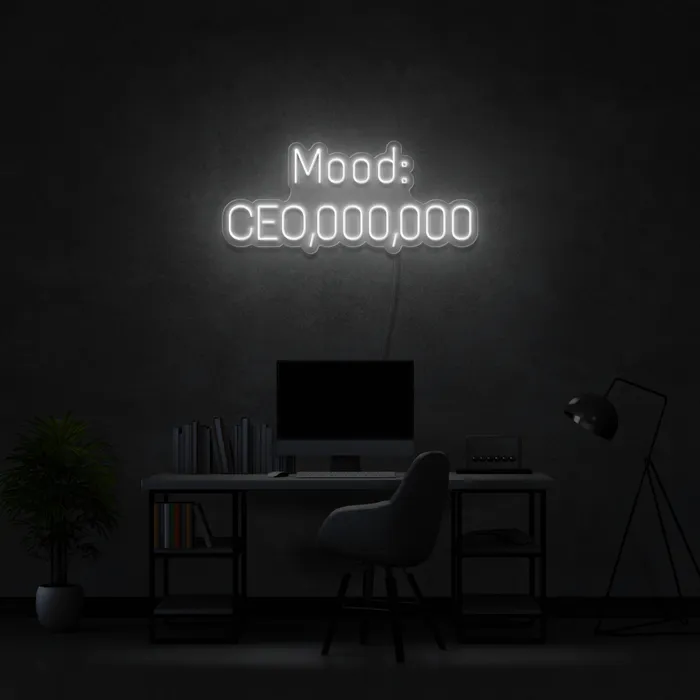 CEO Mood   Neon Sign