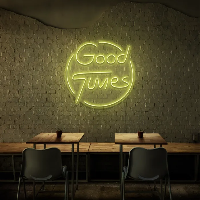 Good Times   Neon Sign