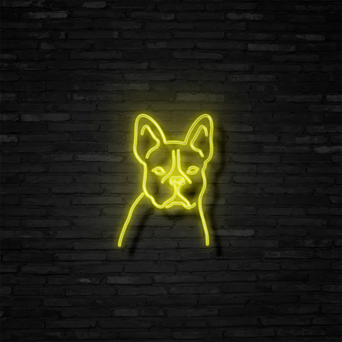 Frenchie   Neon Sign