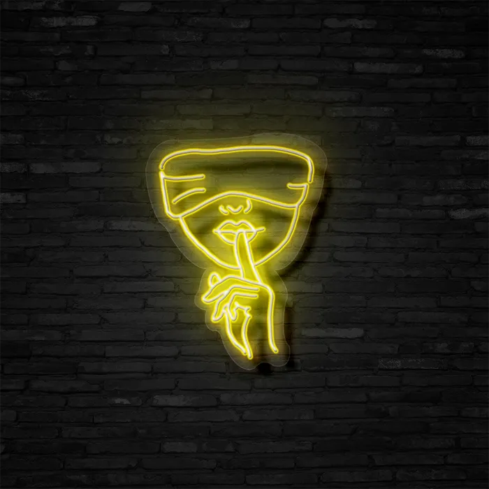 Shh   Neon Sign