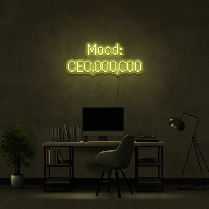 CEO Mood   Neon Sign